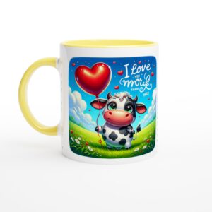 I love you more than milk – Hankaroo’s Valentine Mug