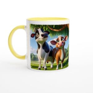 Colour Splash 11oz Ceramic Mug – Add a Dash of Delight to Your Day