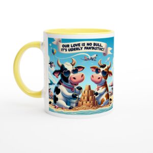 Our Love Is No Bull – Valentine’s Day with Hankaroo and Bella Mug